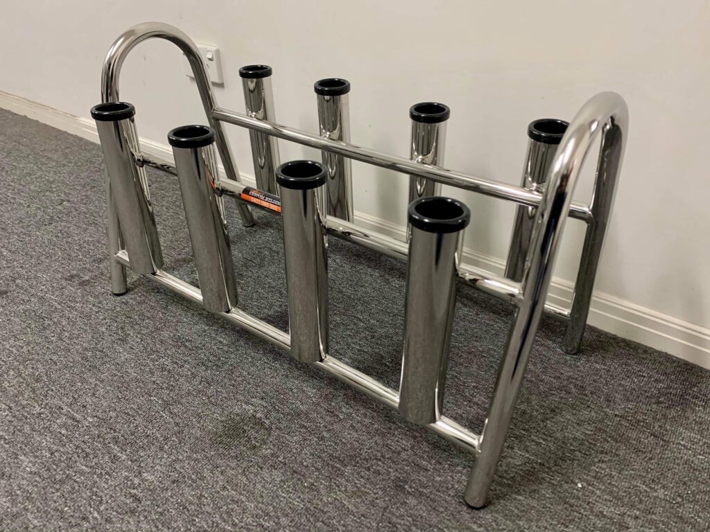 8 rod storage rack stainless | Rod Storage Racks | Steve's Custom Welding